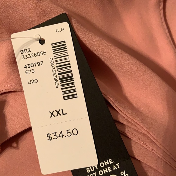 Light pink reversible tank top - Picture 5 of 5